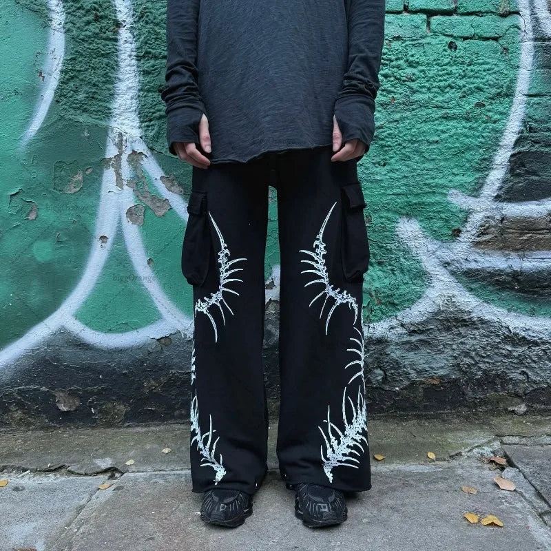 Pantalon Punk Gothique Femme
