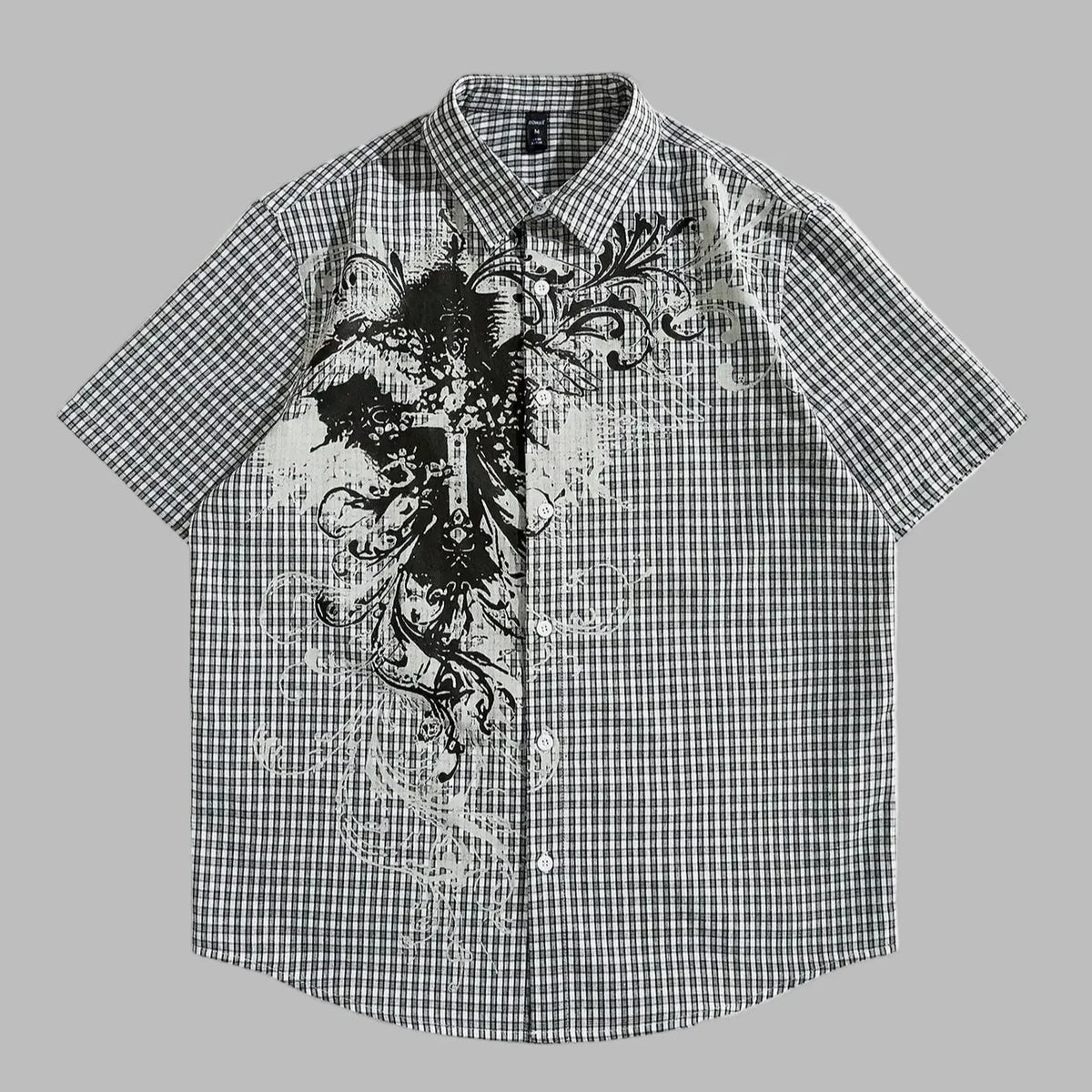 Chemise A Carreaux De Gothique