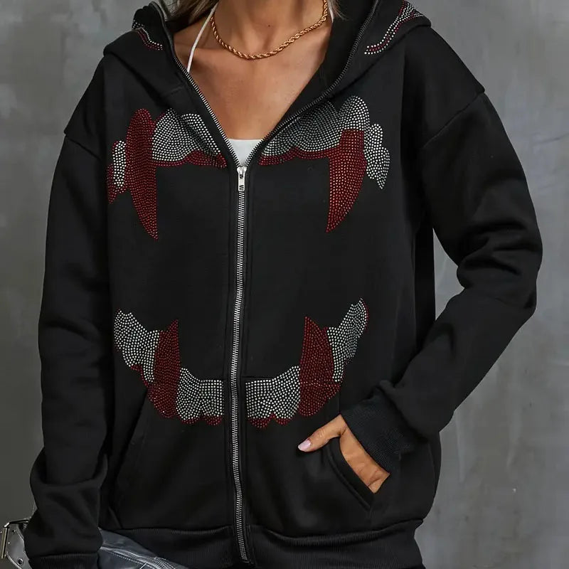 Veste A Capuche Gothique
