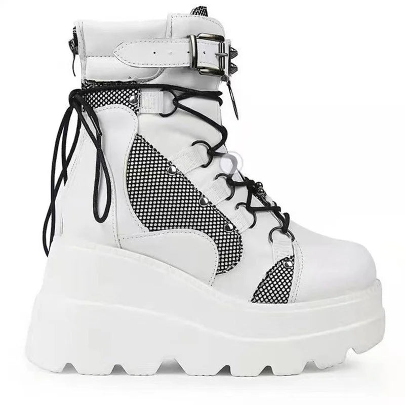 Chaussure Gothique Blanche