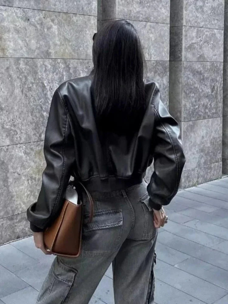 Veste En Cuir Rock