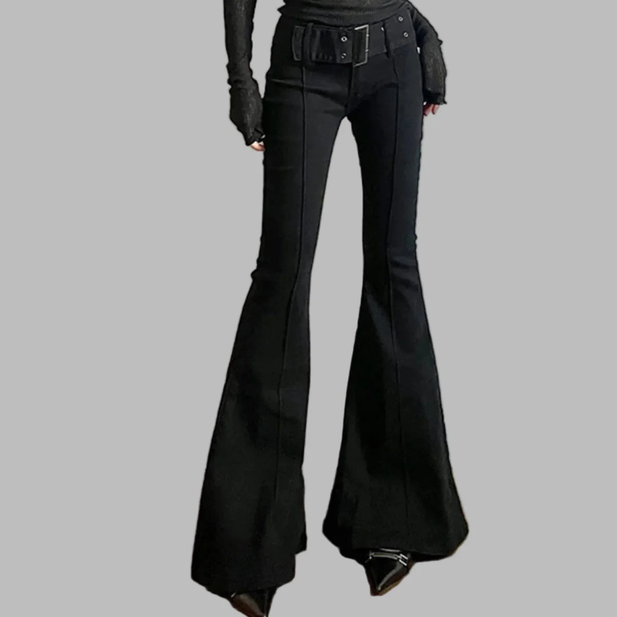 High Waisted Gothic Pants