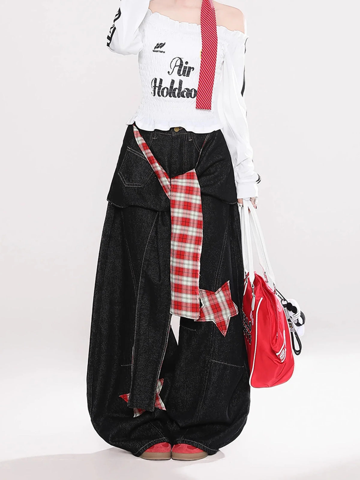 Pantalon Baggy Gothique