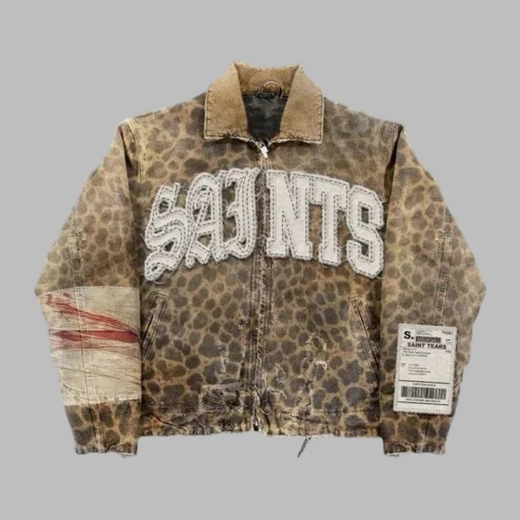 Veste En Jean Grunge