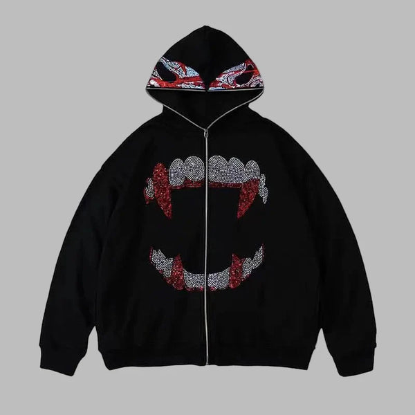 Veste A Capuche Gothique