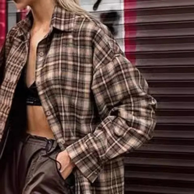 Chemise Tartan Grunge