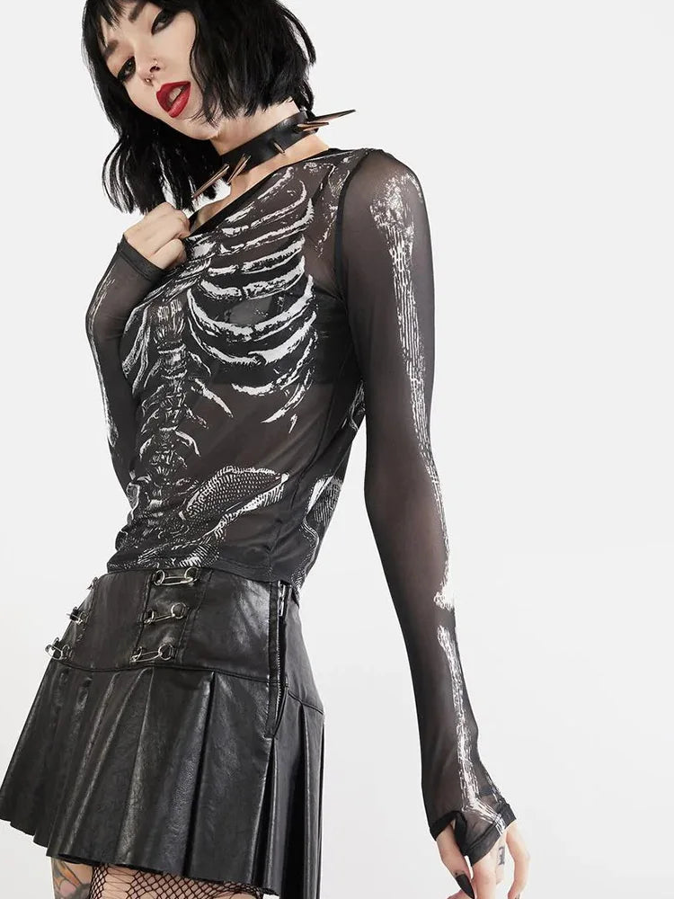 T-Shirt Metal Fille