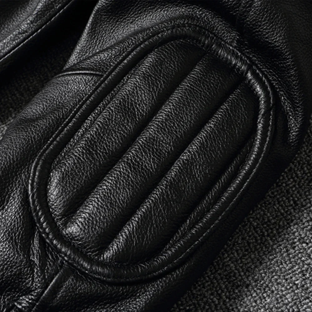 Veste Cuir Homme Metal