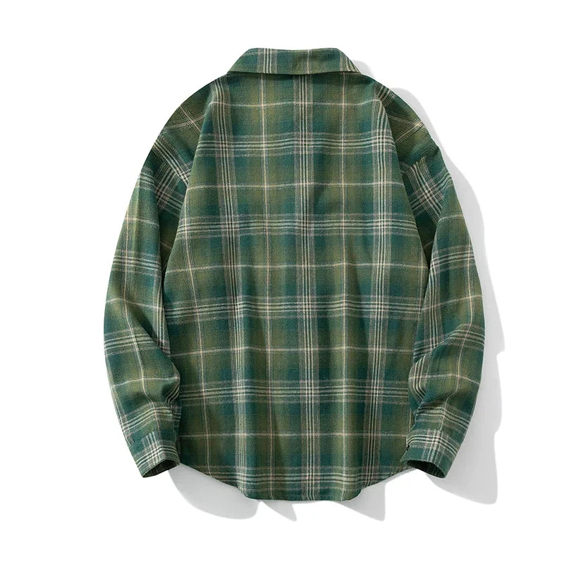Chemise Grunge Vert