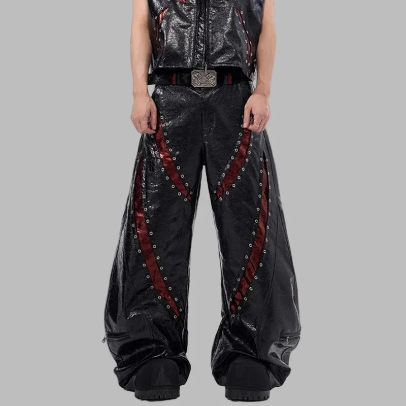 Pantalon Cuir Rock