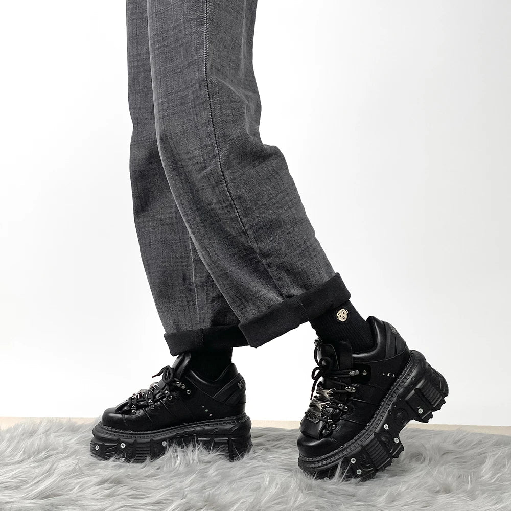 Chaussure Plateforme Rock