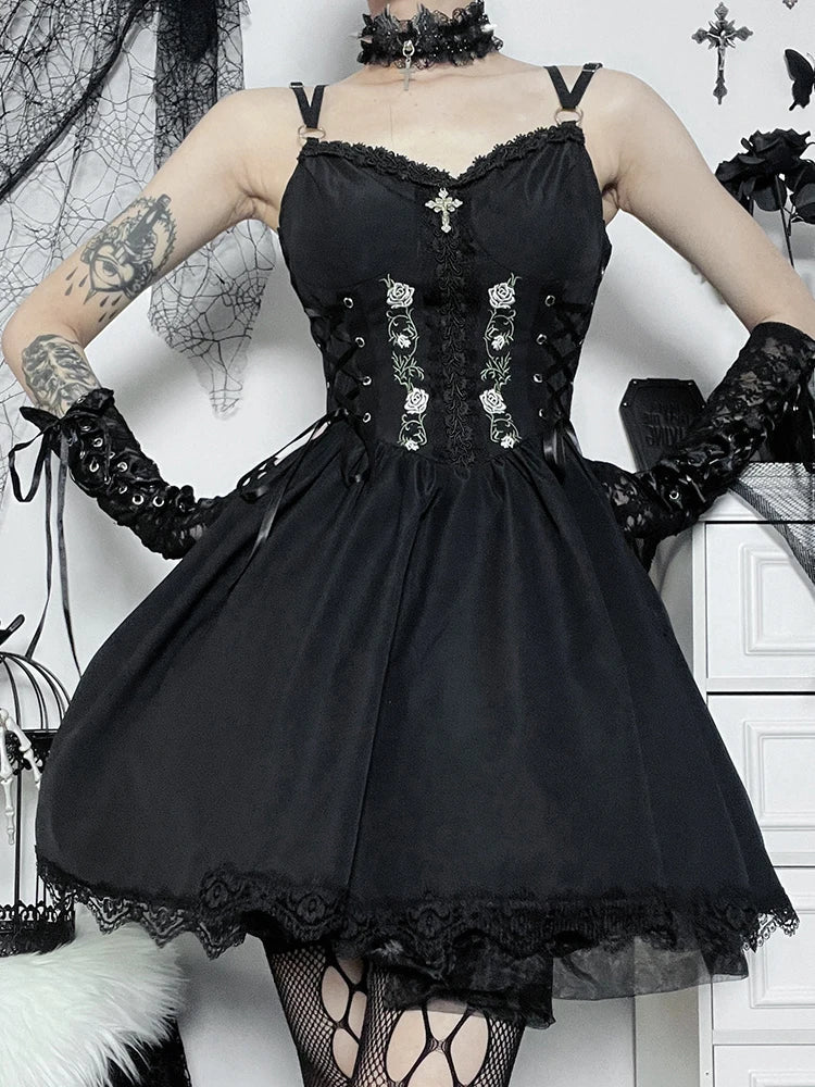 Robe Rock Gothique Fille