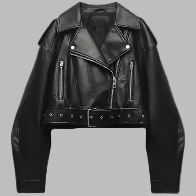 Veste En Cuir Gothique Femme