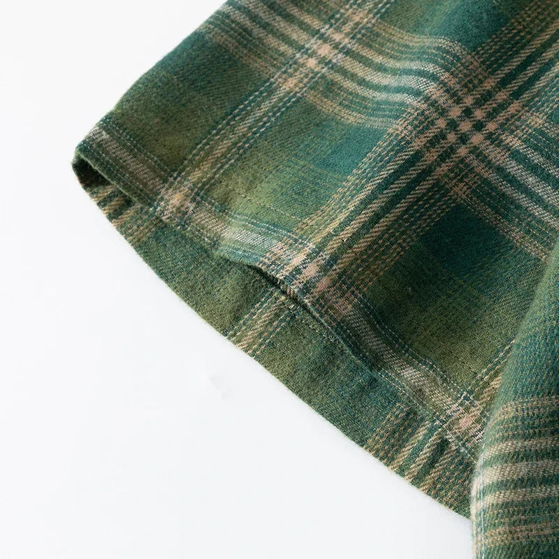 Chemise Grunge Vert
