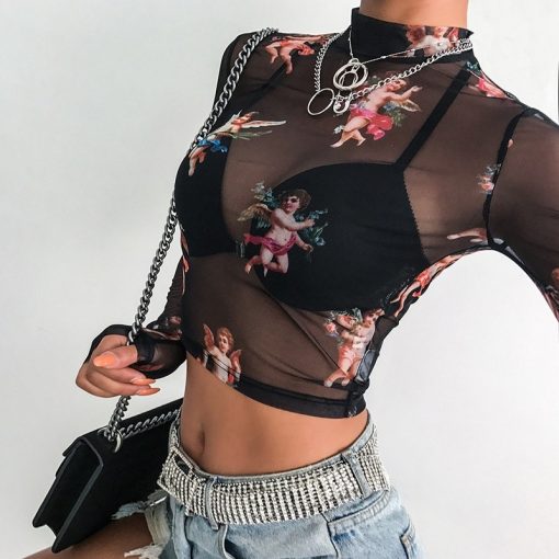 Tee-Shirt Court Grunge