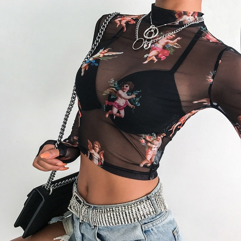Tee-Shirt Court Grunge