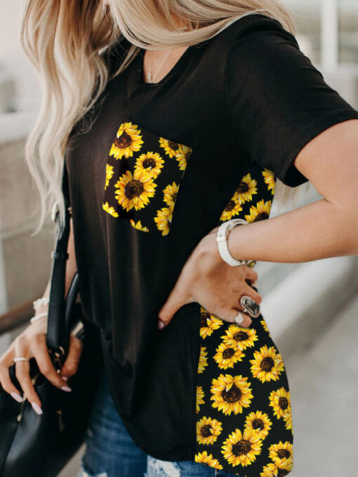 T-Shirt Noir Grunge