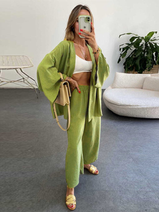 Pantalon Grunge Creme