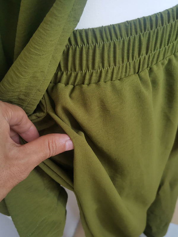 Pantalon Grunge Creme