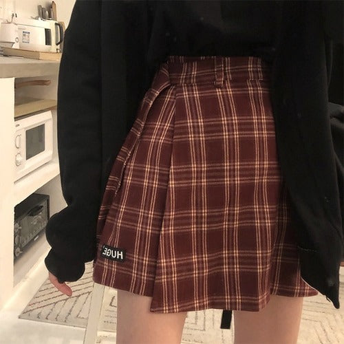 Jupe Carreaux Grunge