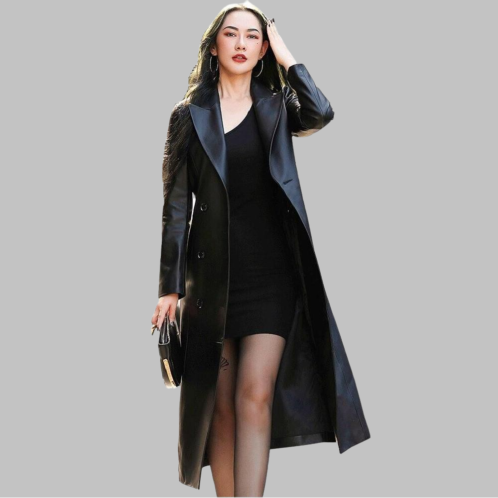 Manteau Cuir Punk