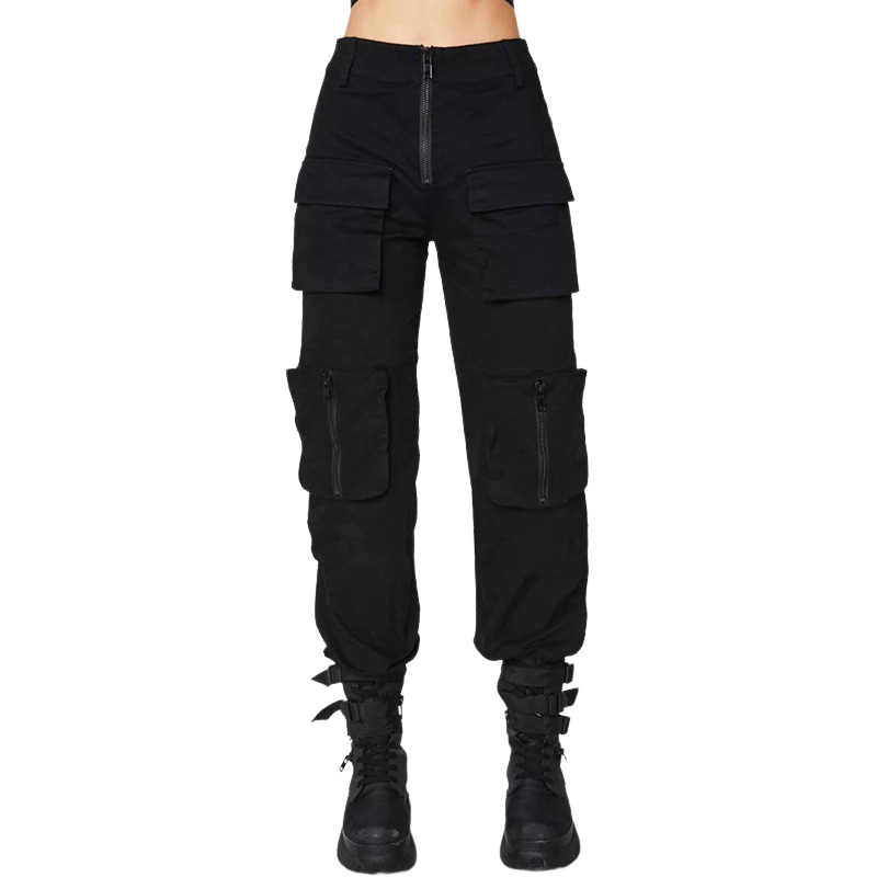 Pantalon Cargo Punk Noir