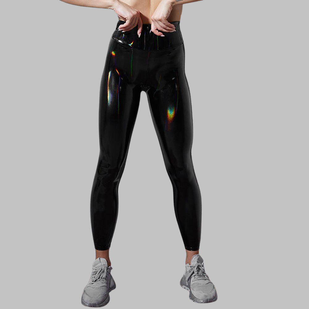 Pantalon Simili Cuir Style Gothique