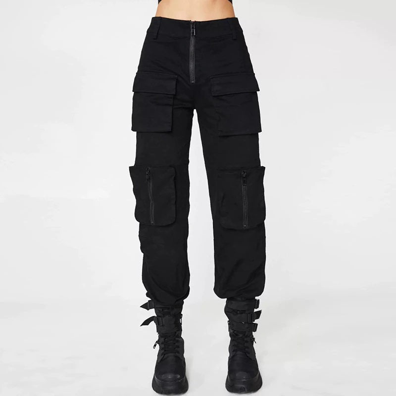 Pantalon Cargo Punk Noir