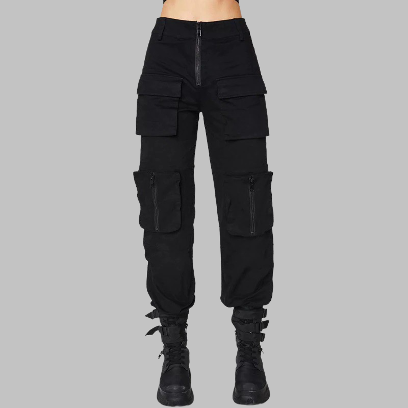 Pantalon Cargo Punk Noir