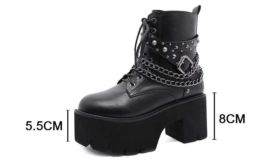 Chaussure Punk Femme