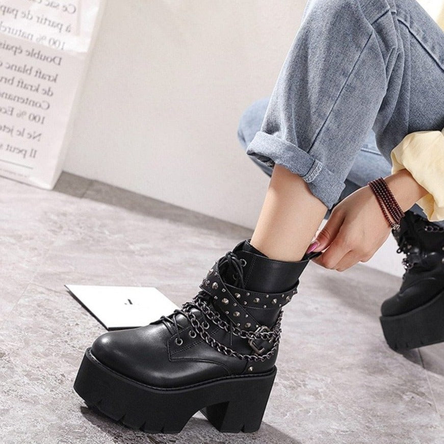 Chaussure Punk Femme