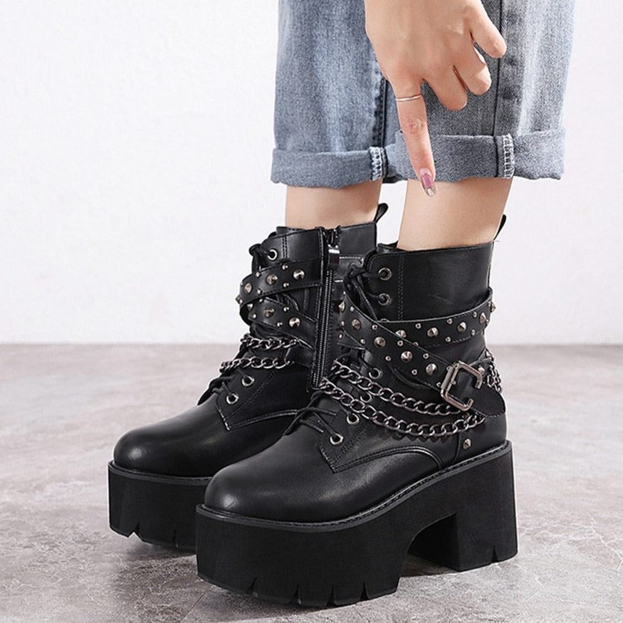 Chaussure Punk Femme