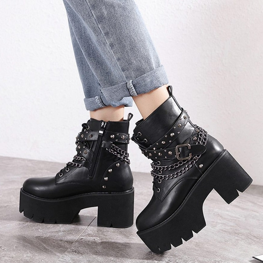 Chaussure Punk Femme