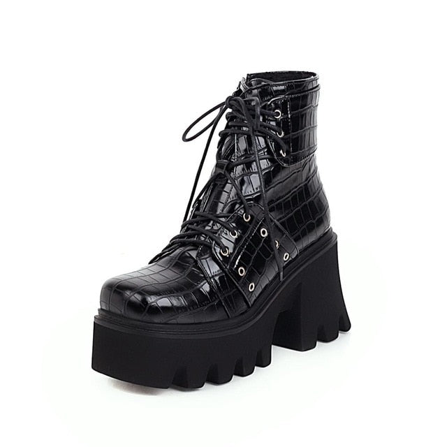 Bottes Plateforme Rock