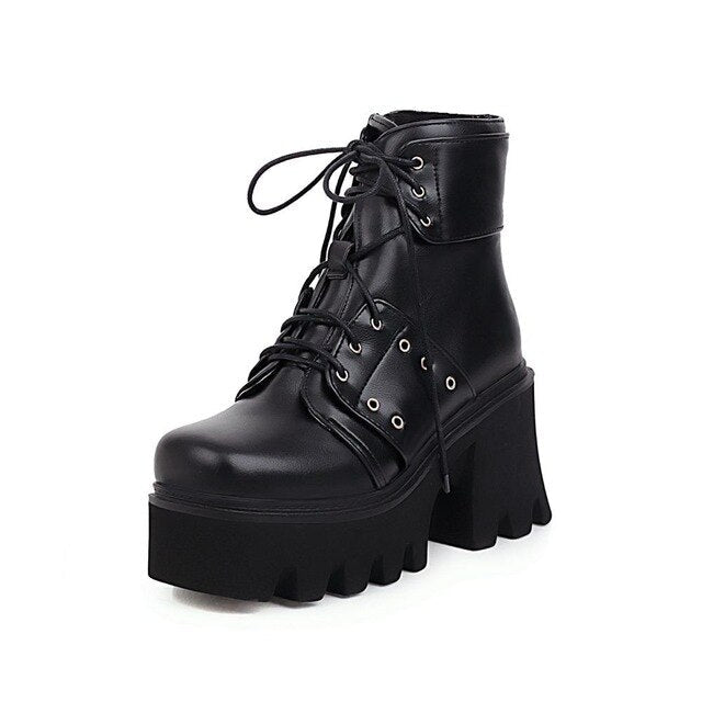 Bottes Plateforme Rock