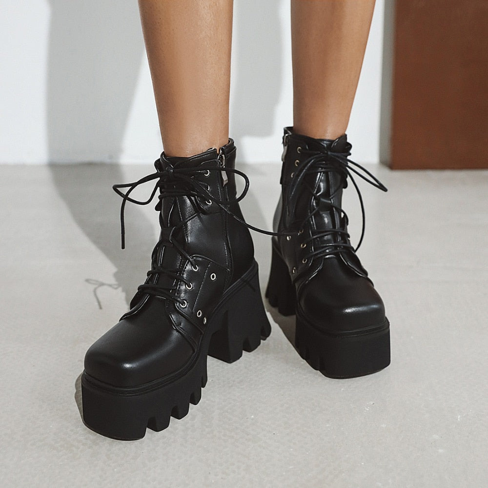 Bottes Plateforme Rock
