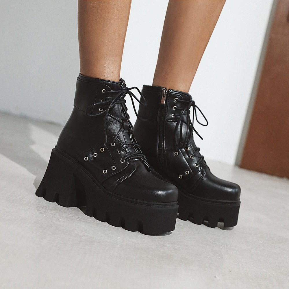 Bottes Plateforme Rock