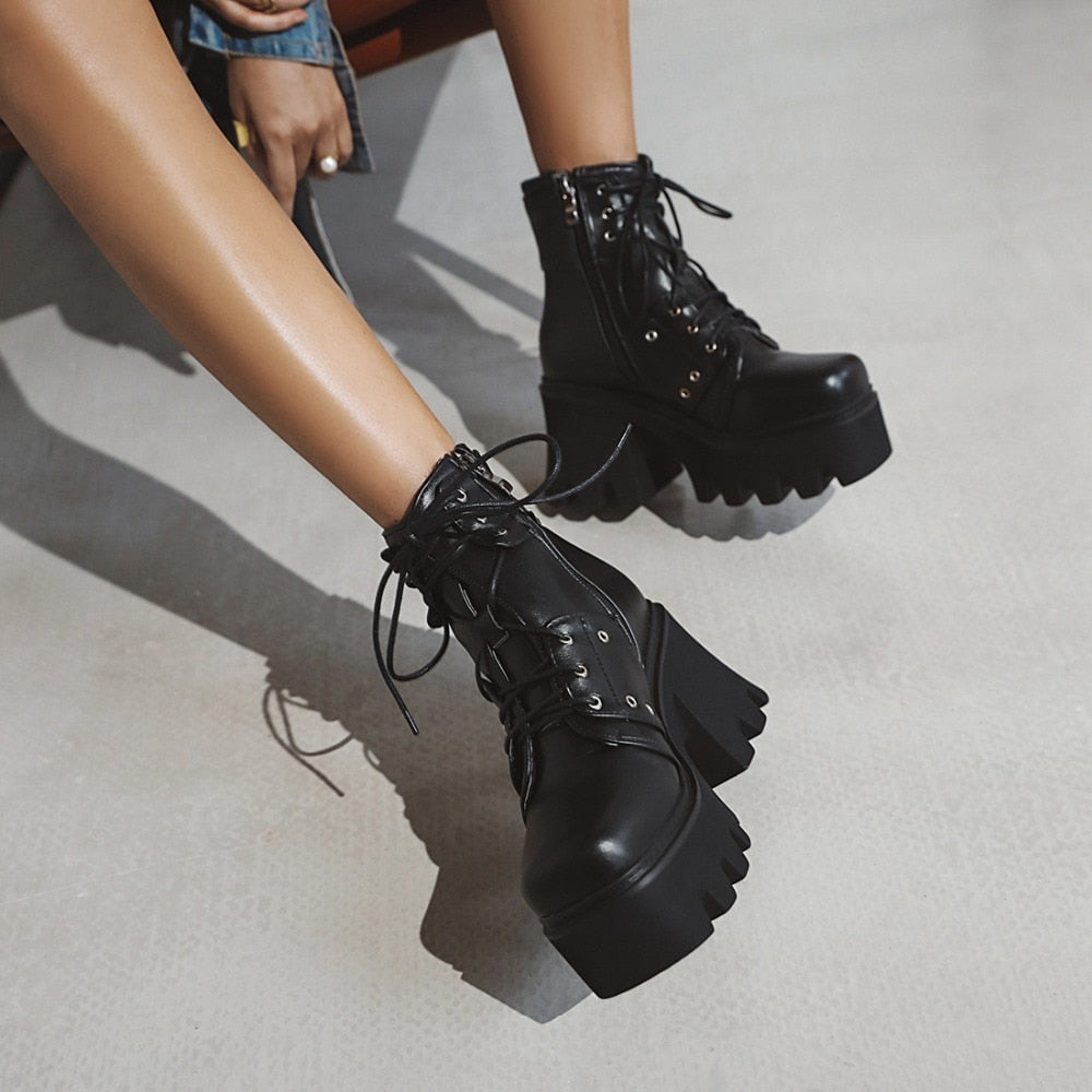 Bottes Plateforme Rock