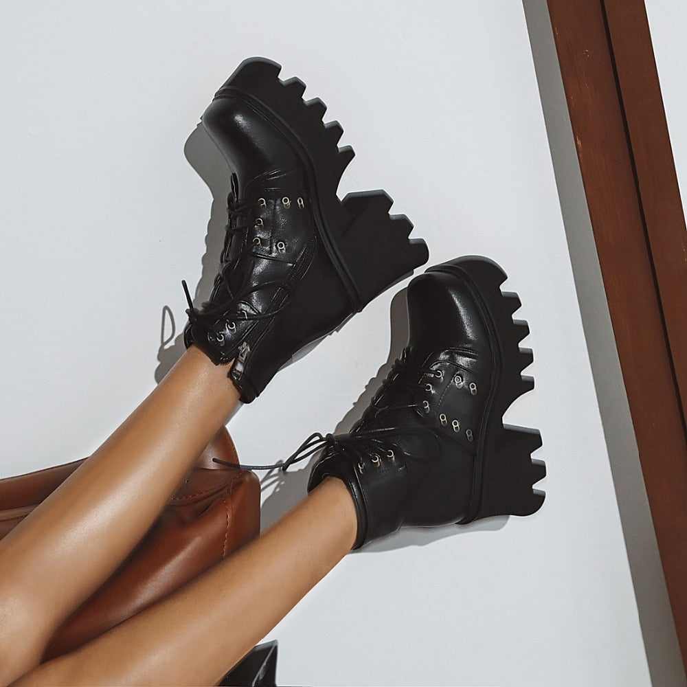 Bottes Plateforme Rock