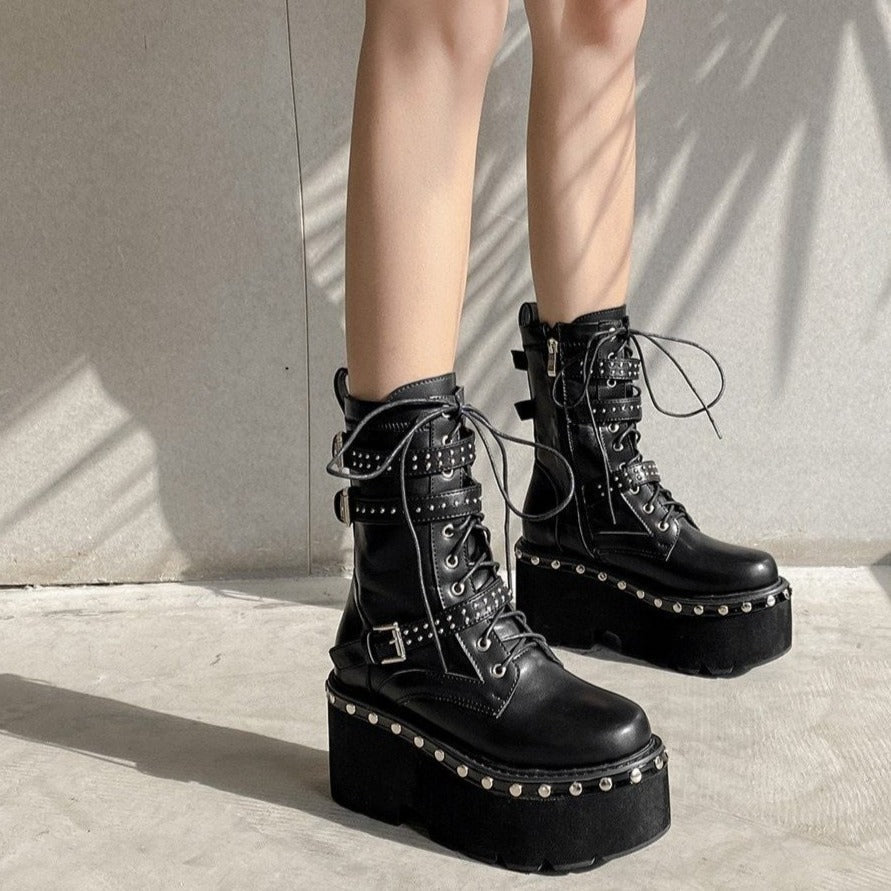 Bottines Rock Femme