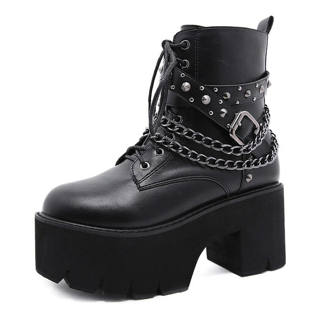 Chaussure Punk Femme