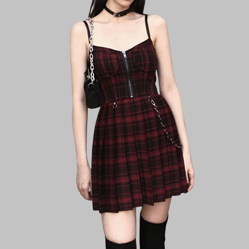 Robe Punk Rouge