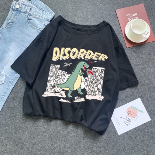T-Shirt Grunge Rose