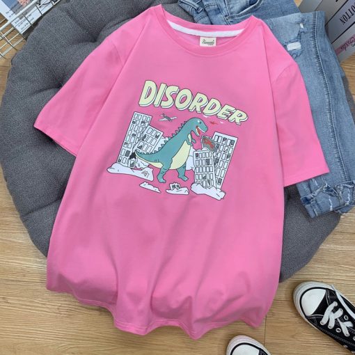 T-Shirt Grunge Rose