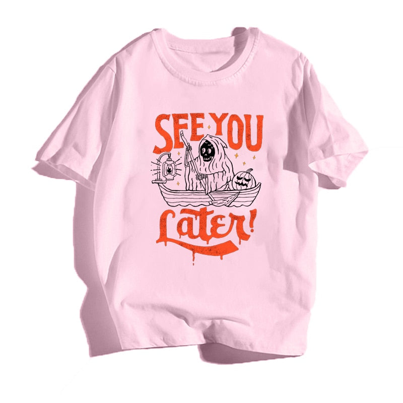 T-Shirt Noir Femme Gothique