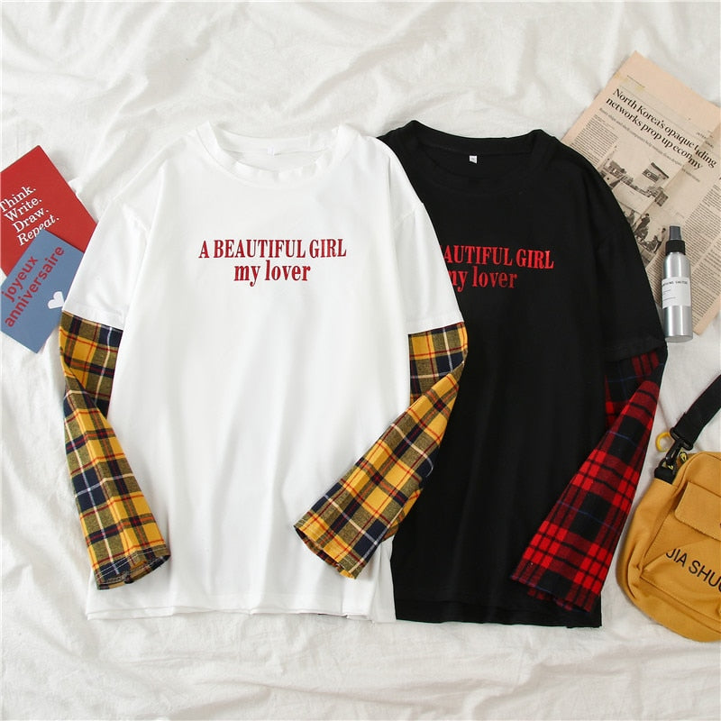 T-Shirt Punk Blanc